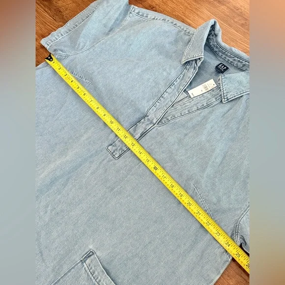 GAP Denim casual Tunic Dress-XL NWT - Picture 6 of 9